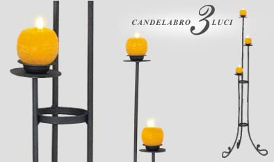 Candelabro 3 Luci